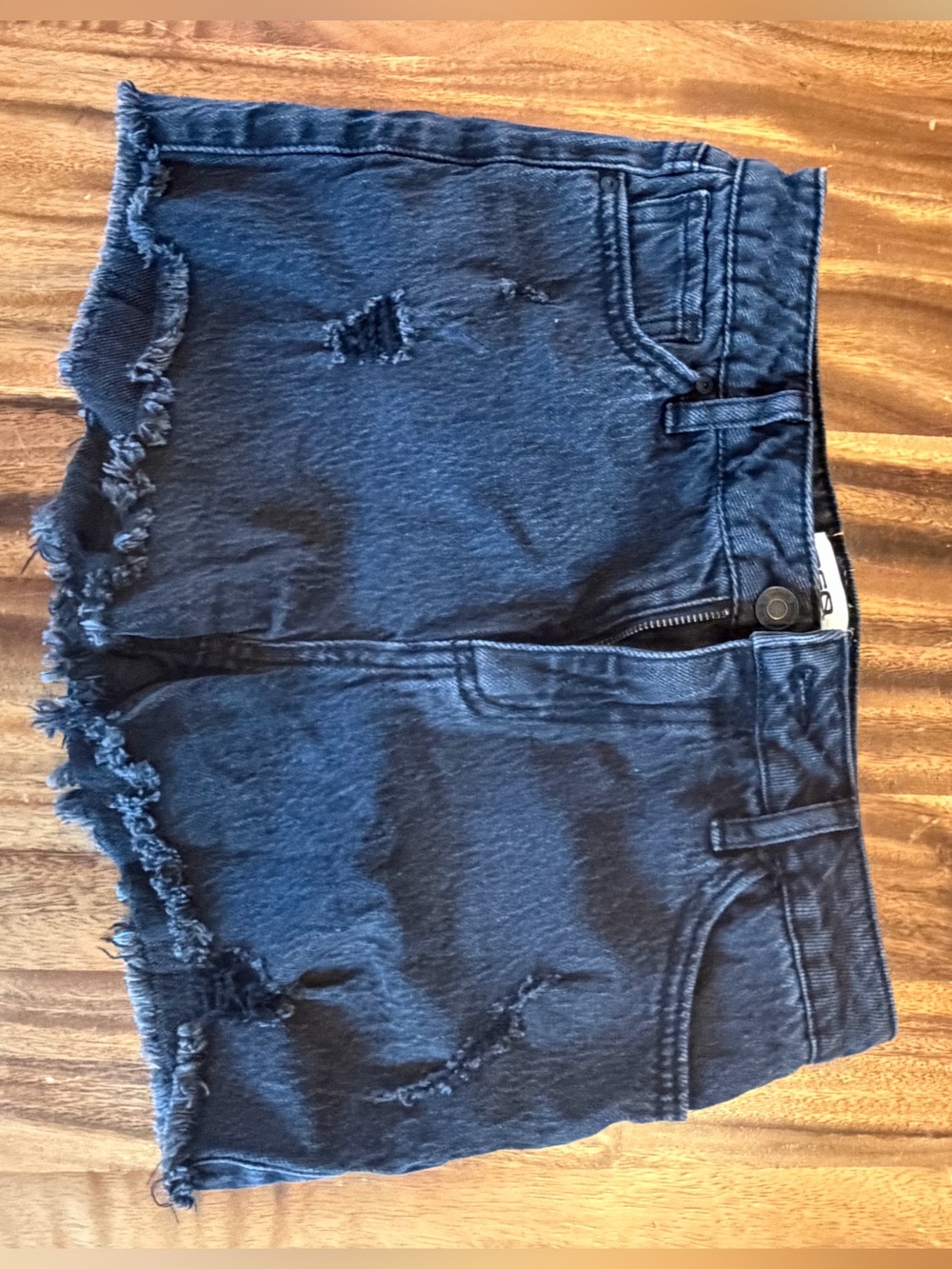 RSQ Black Denim Shorts